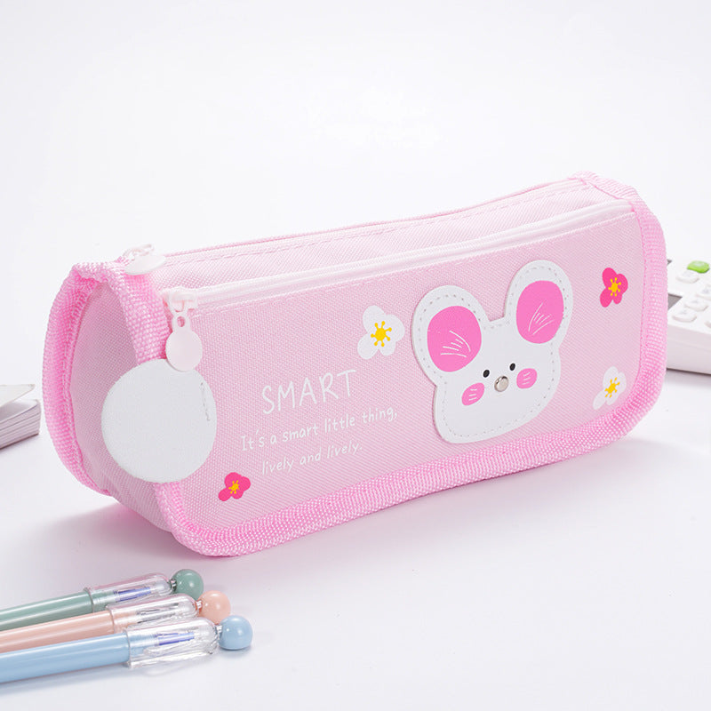 Cute Mouse-Themed Pencil Case Bowlift