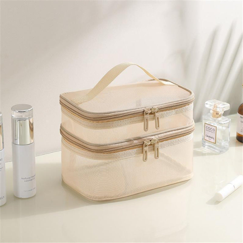 Stylish Double-Layer Cosmetic Organizer Bowlift