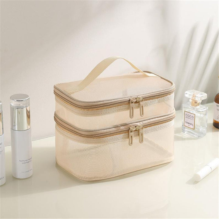 Stylish Double-Layer Cosmetic Organizer Bowlift