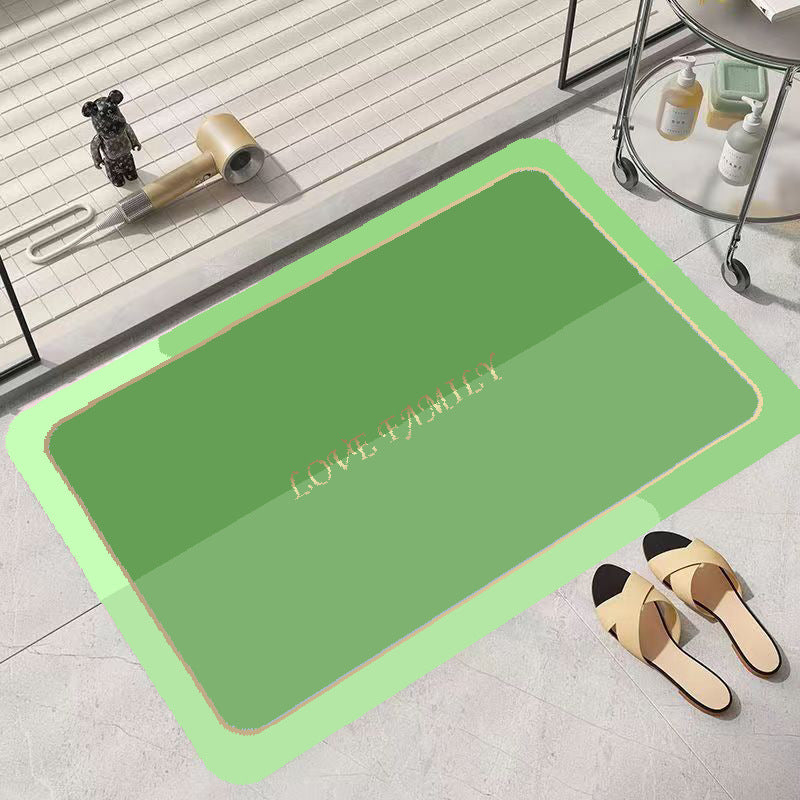 Elegant Family-Themed Soft Area Rug Bowlift