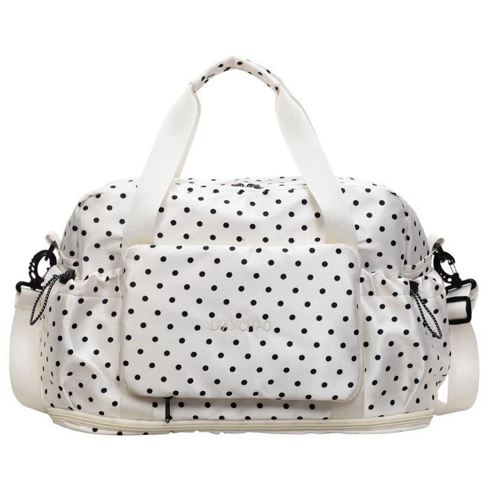 Stylish Polka Dot Overnight Duffle