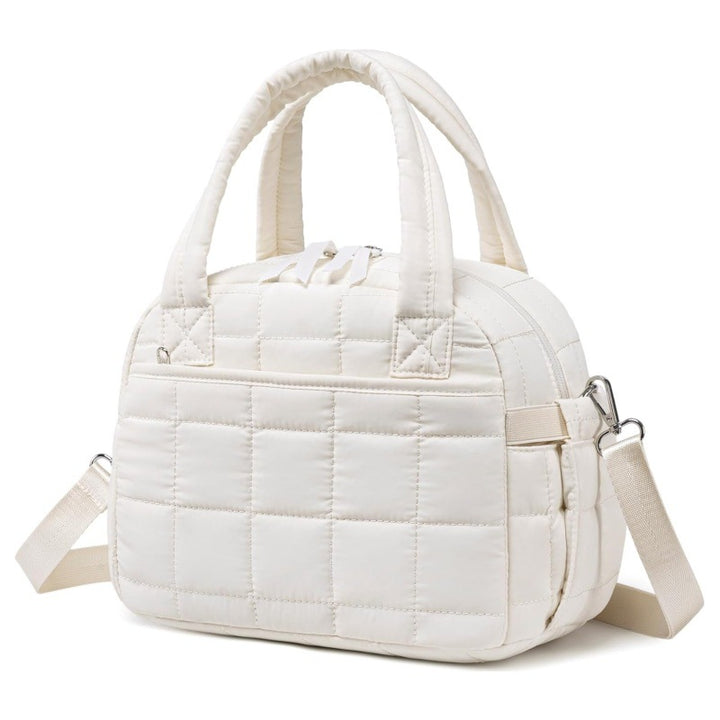 Padded tote bag with removable shoulder strap Bowlift