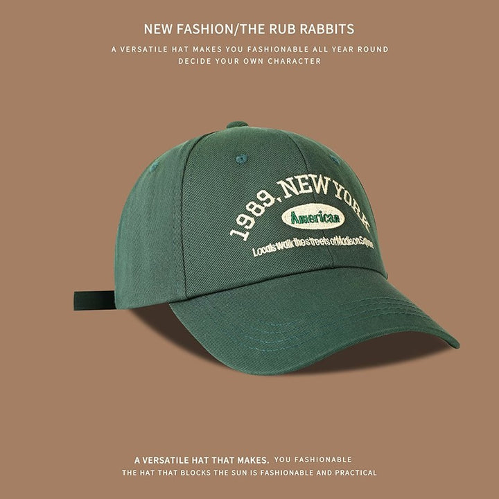 Vintage-Inspired Embroidered Baseball Cap