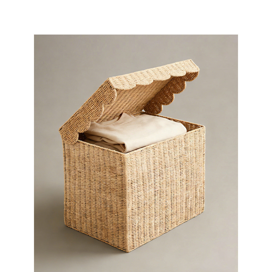 Storage basket with lid Bowlift