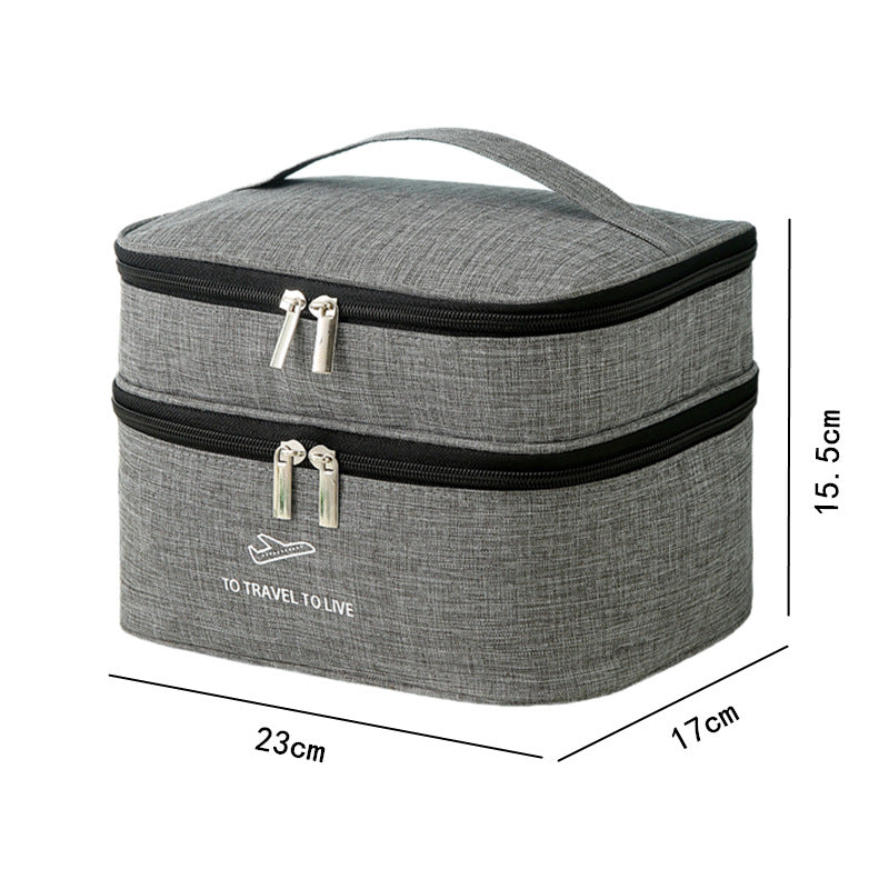 Dual-Layer Travel Organizer Bowlift
