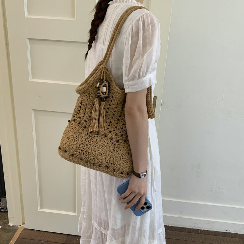 Handmade crochet bag Bowlift