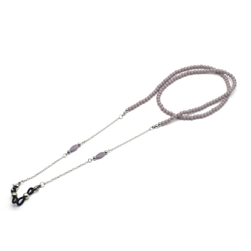 Elegant Beaded Eyewear Holder Necklace Bowlift
