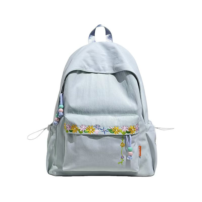Embroidered Floral Daypack Bowlift
