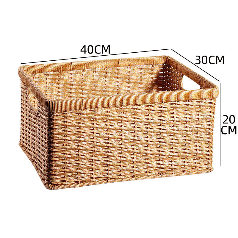 Decorative Woven Storage Cube Bowlift