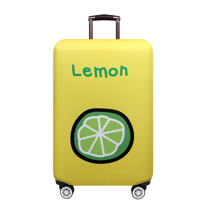 Women's hardshell travel suitcase with floral design Bowlift