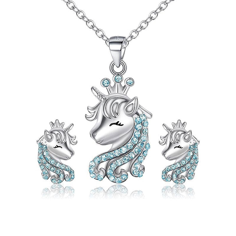Unicorn-Themed Jewelry Set Bowlift