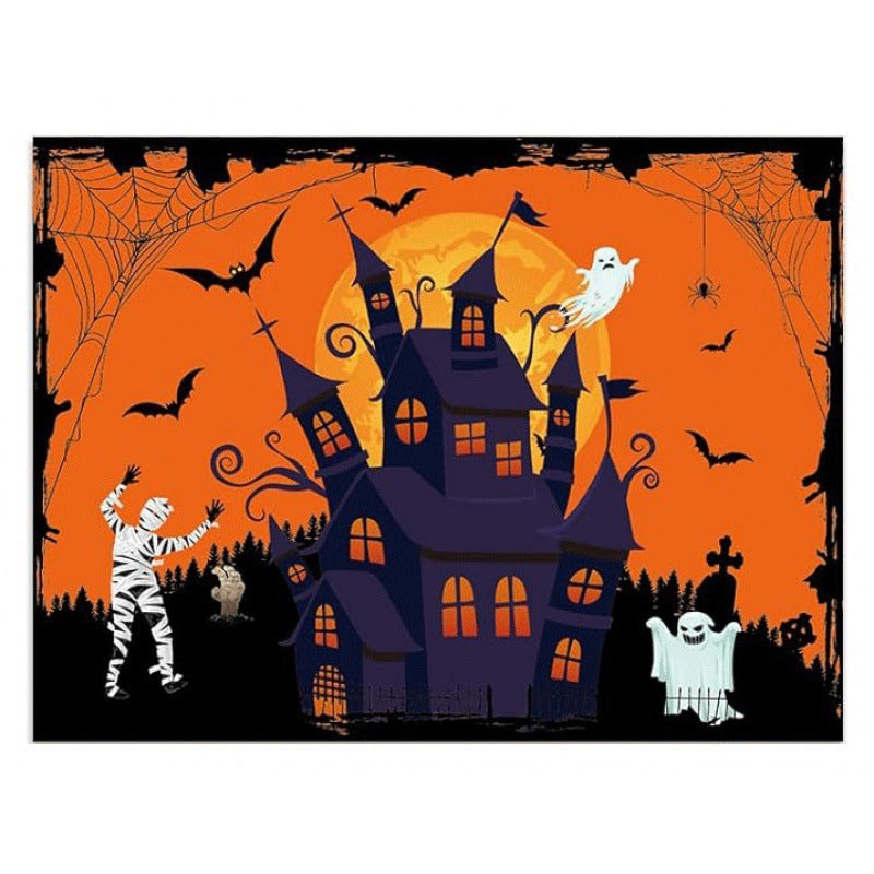 Halloween Themed Decorative Floor Mat Bowlift