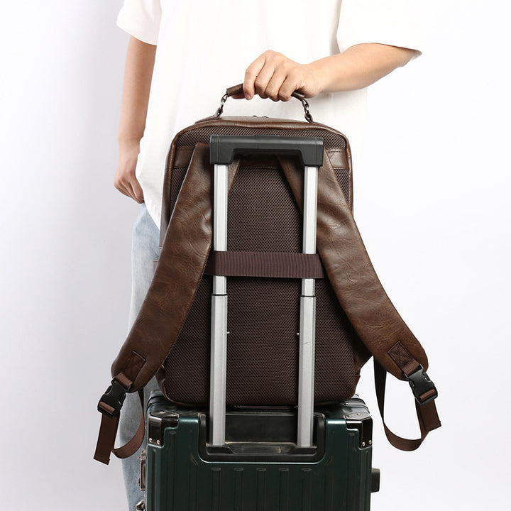 Sleek Structured Backpack Bowlift