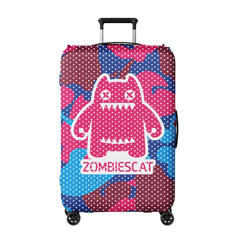 Unisex Hard-shell suitcase with cheerful pirate motif Bowlift