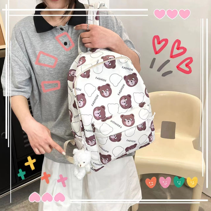 Cute Cartoon Themed Backpack Bowlift