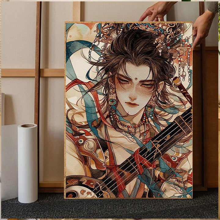 Artistic Fantasy Character Canvas Art Bowlift