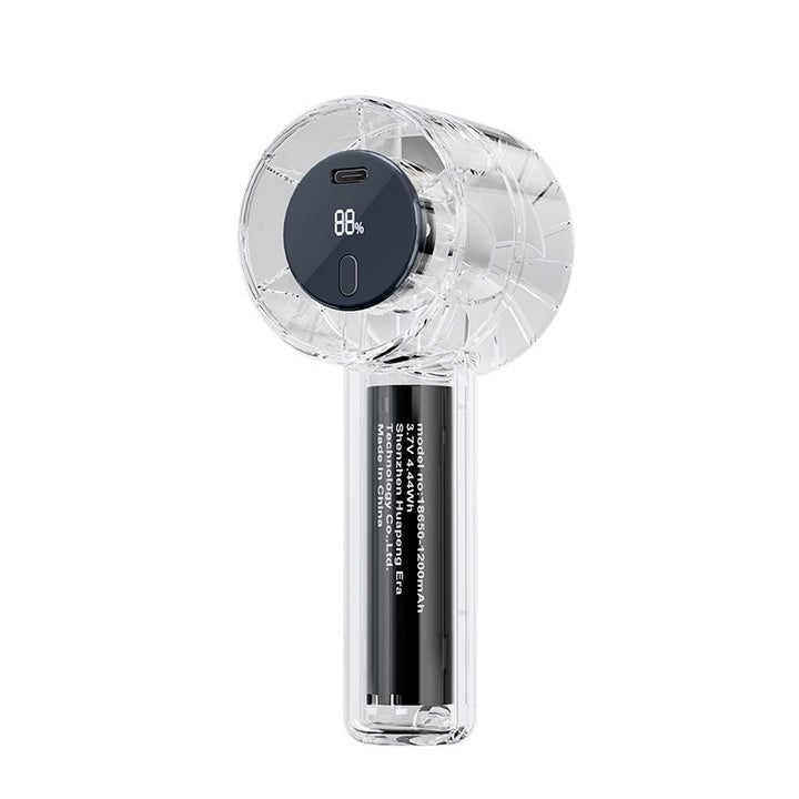 Compact Rechargeable Handheld Fan Bowlift