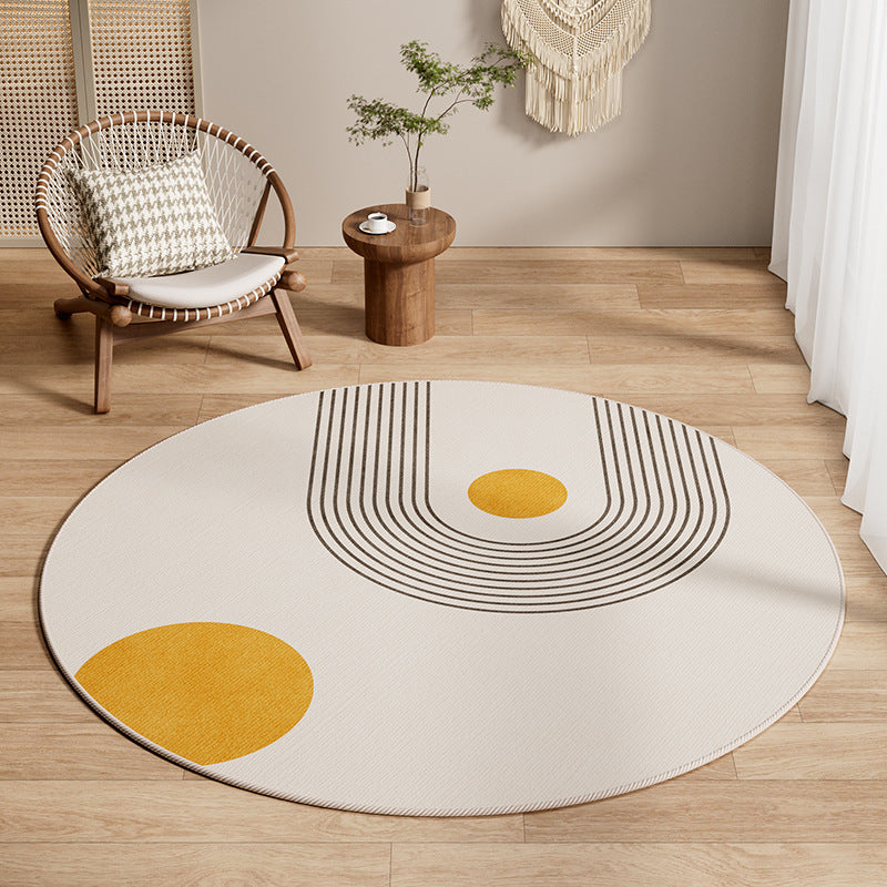 Round Bohemian Area Rug Bowlift