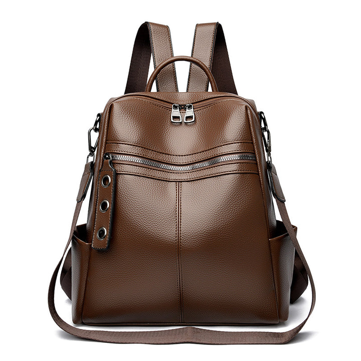 Multifunctional Vintage-Inspired Backpack Bowlift