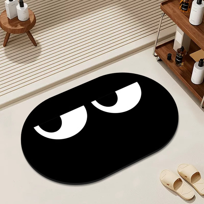 Playful Cat-Themed Area Mat