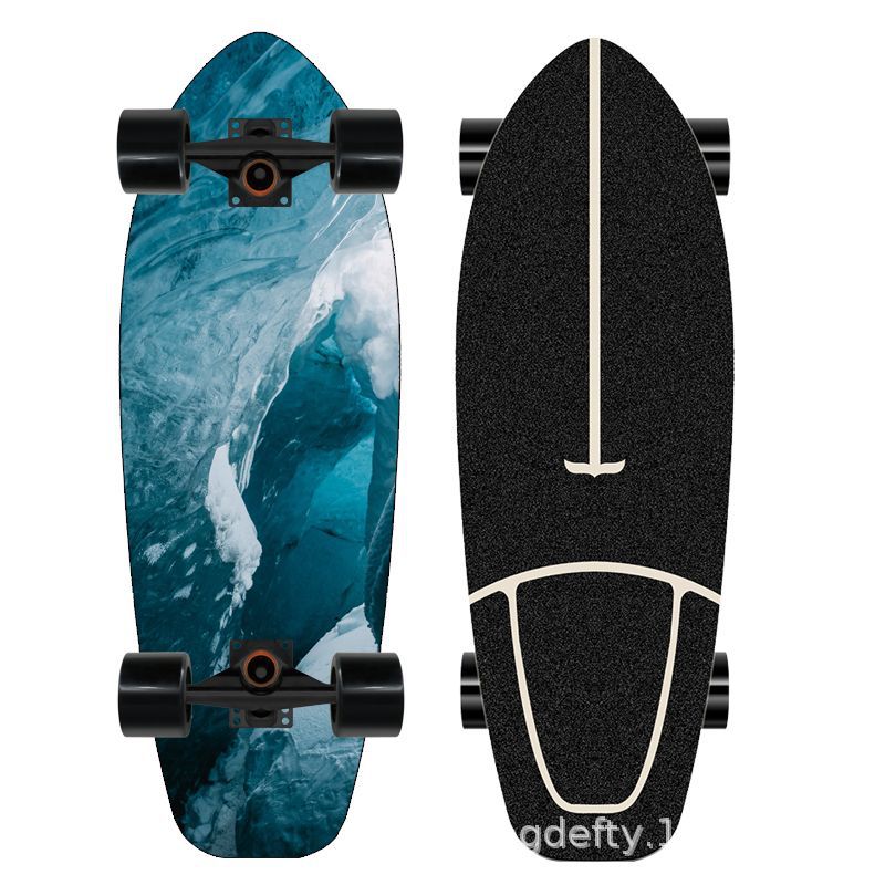 Artistic Lion Design Skateboard Bowlift