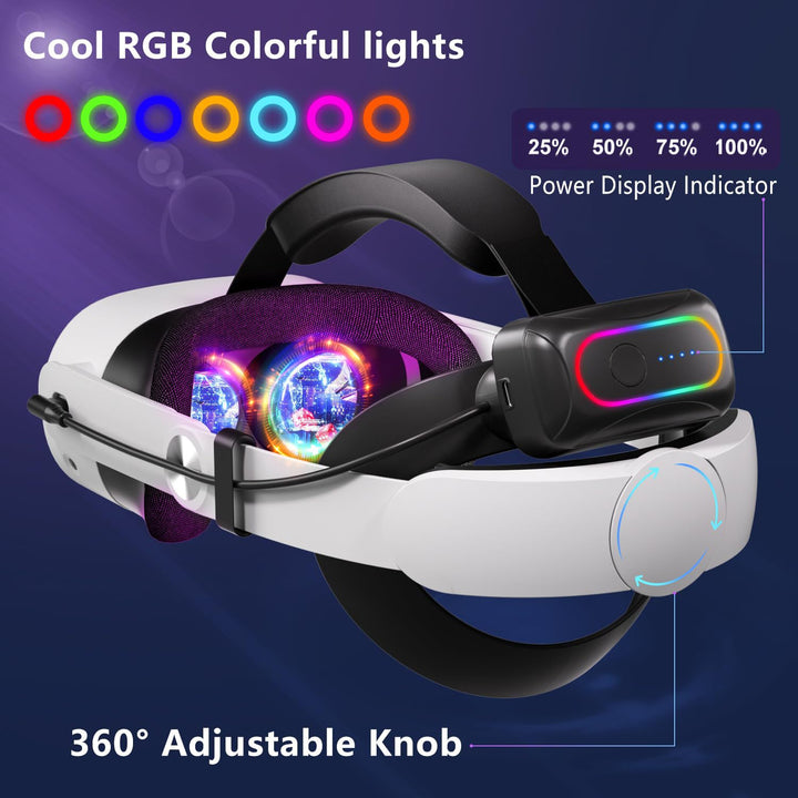 VR Gaming Headset with Intelligent Cooling Technology Bowlift