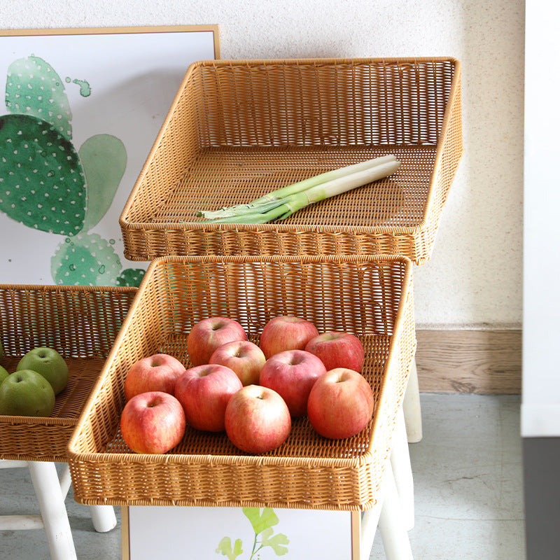Elegant Woven Storage Tray Bowlift