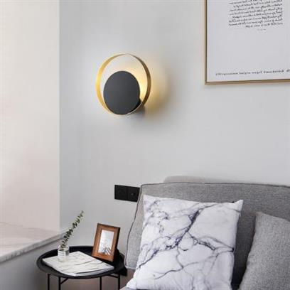 Modern Dual-Circle Wall Sconce