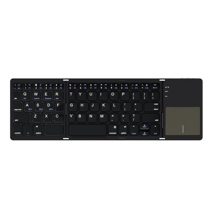 Foldable Wireless Touchpad Keyboard Bowlift