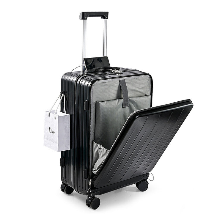 Unisex Premium Multi-Compartment Hard-Shell Rolling Suitcase Bowlift