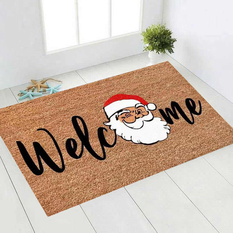 Holiday-Themed Welcome Mat Bowlift