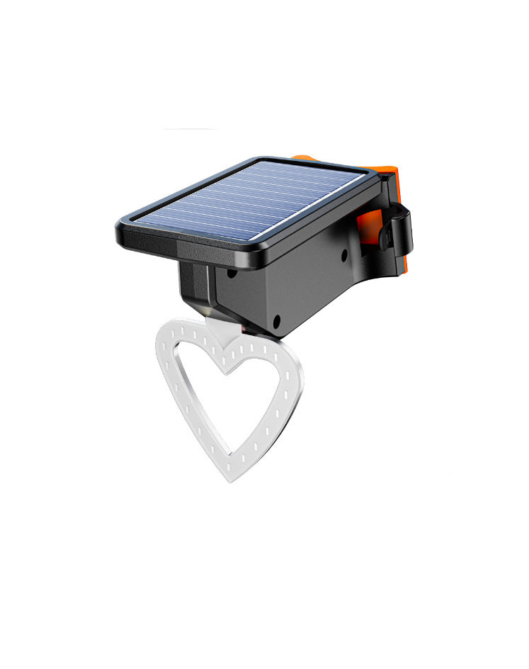 Solar-Powered LED Bicycle Safety Light Bowlift