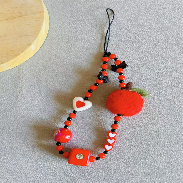Playful Beaded Phone Charm Bowlift