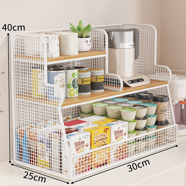 Multi-Tier Kitchen Shelf Organizer Bowlift