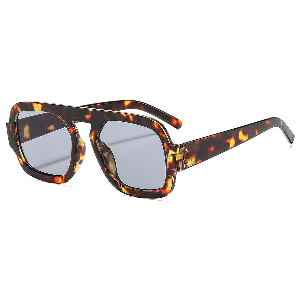 Men's Bold Retro-Inspired Square Sunglasses Bowlift