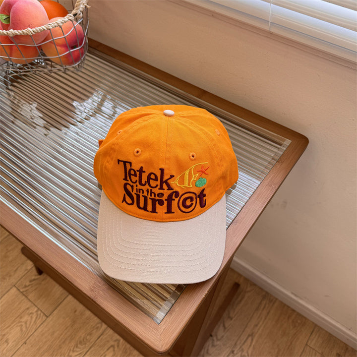 Women's Embroidered Casual Sun Hat Bowlift