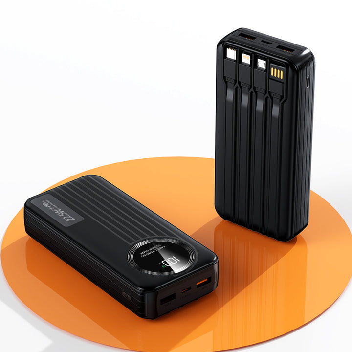High-performance power bank with smart LED display Bowlift