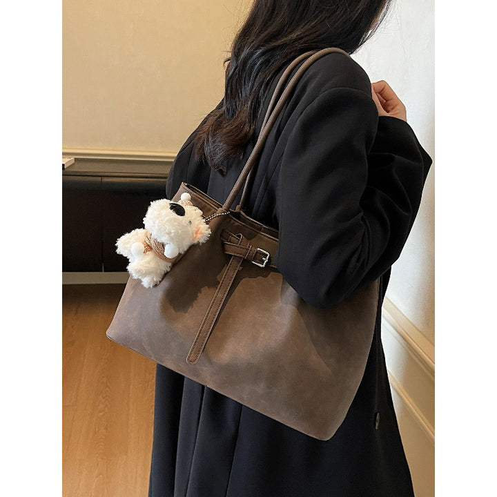 Premium Soft Leather Tote Bag Bowlift
