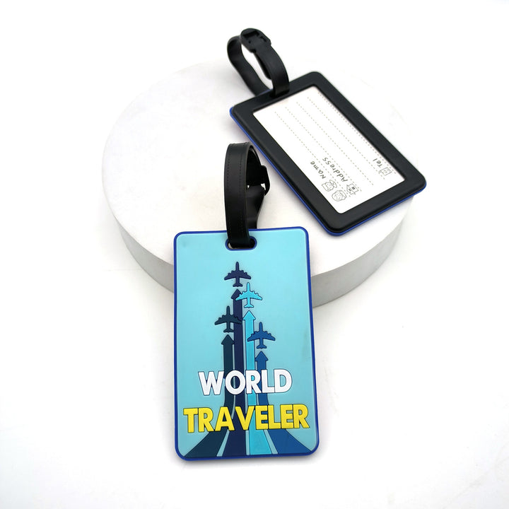 Travel-Themed Luggage Tag Bowlift
