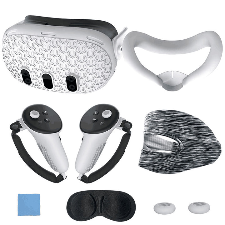 VR Accessory Set with Ergonomic Grip Base Bowlift