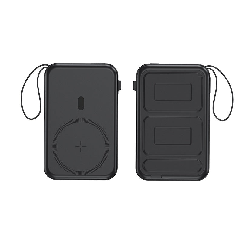 Portable Wireless Powerbank with Integrated Charging Pad Bowlift