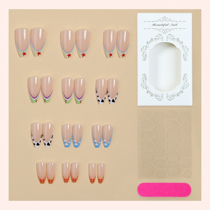 Creative nail art set with colorful designs Bowlift