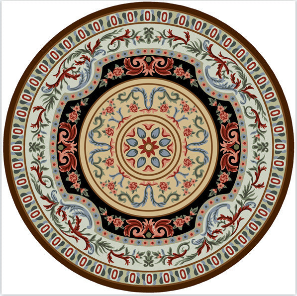 Round Decorative Area Rug Bowlift