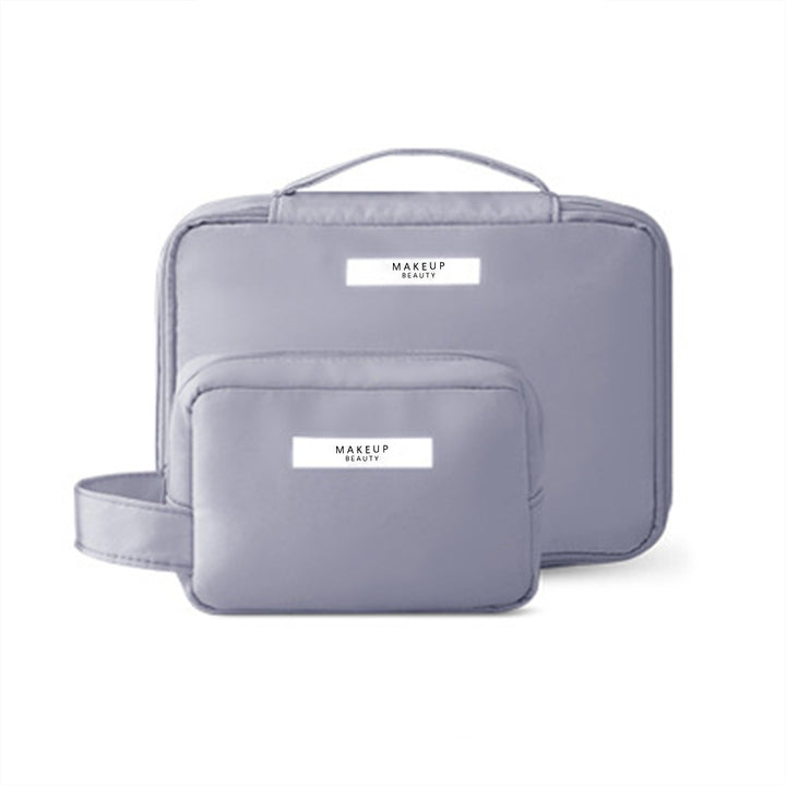 Dual Compartment Travel Makeup Organizer Bowlift