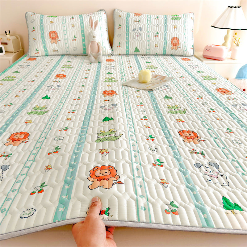 Playful Rainbow Mattress Protector