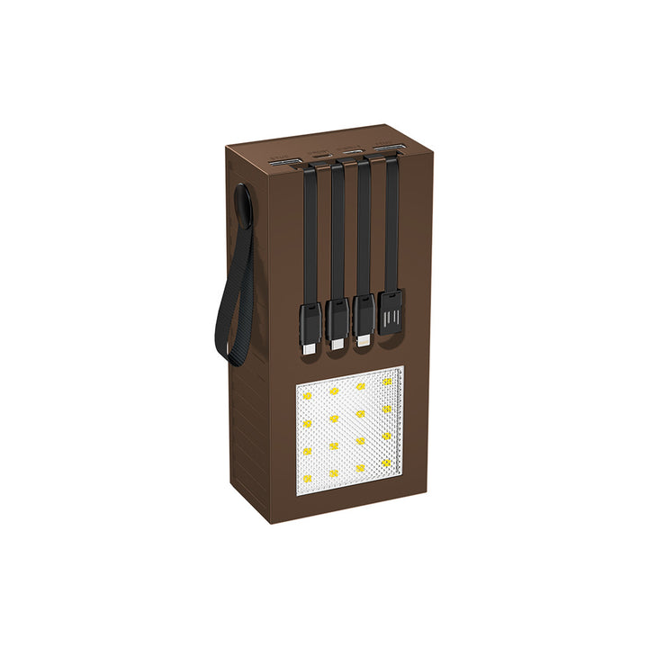 Portable multifunction lamp with integrated power bank Bowlift