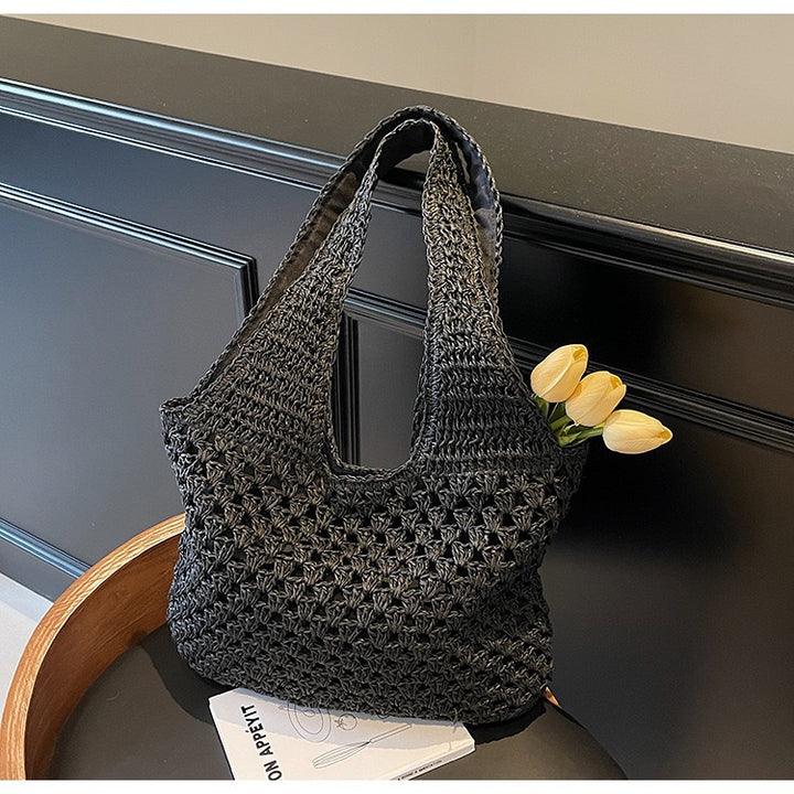 Handmade straw bag Bowlift