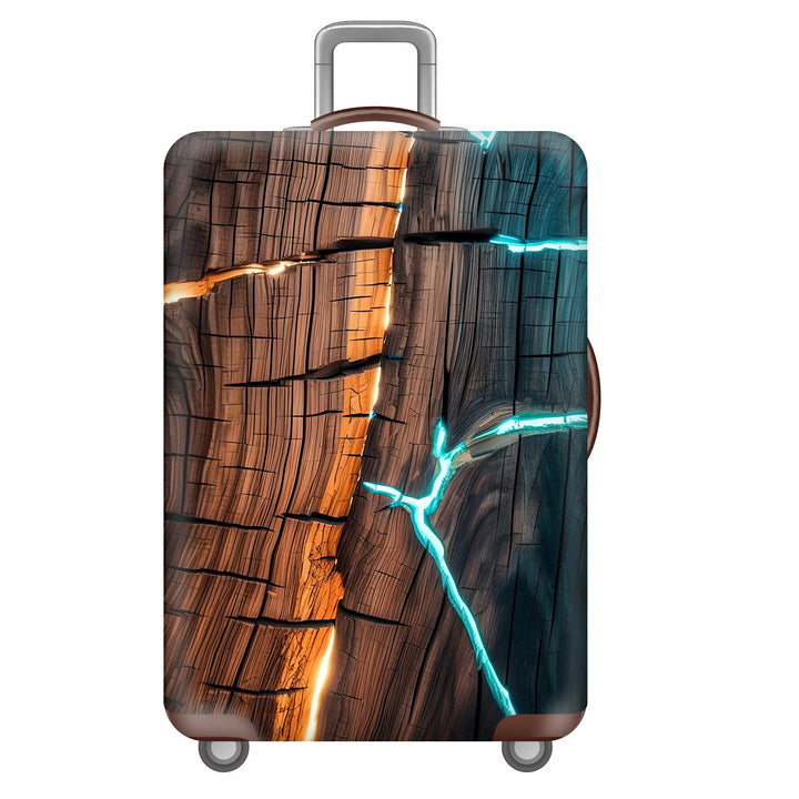 Unisex nan robust hard-shell suitcase with artistic face portrait print and 360° wheels Bowlift