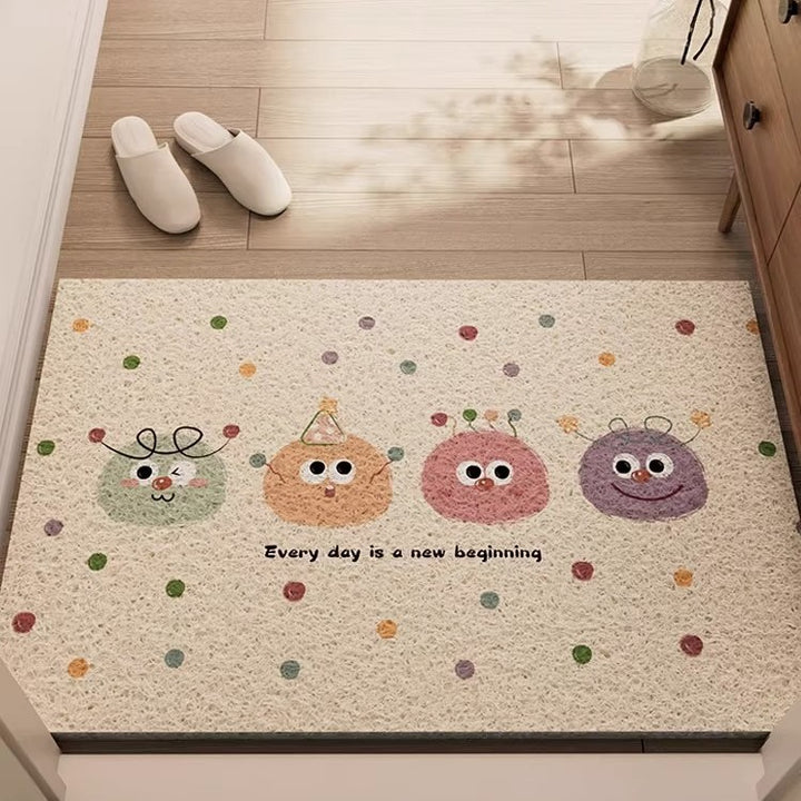 Fun Character Welcome Mat Bowlift