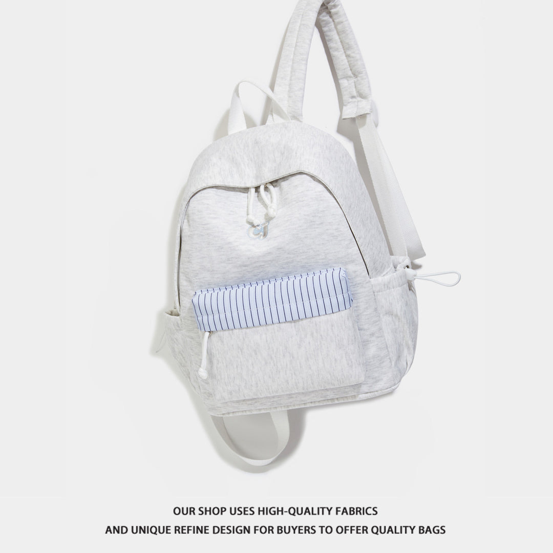 Casual Fabric Backpack Bowlift